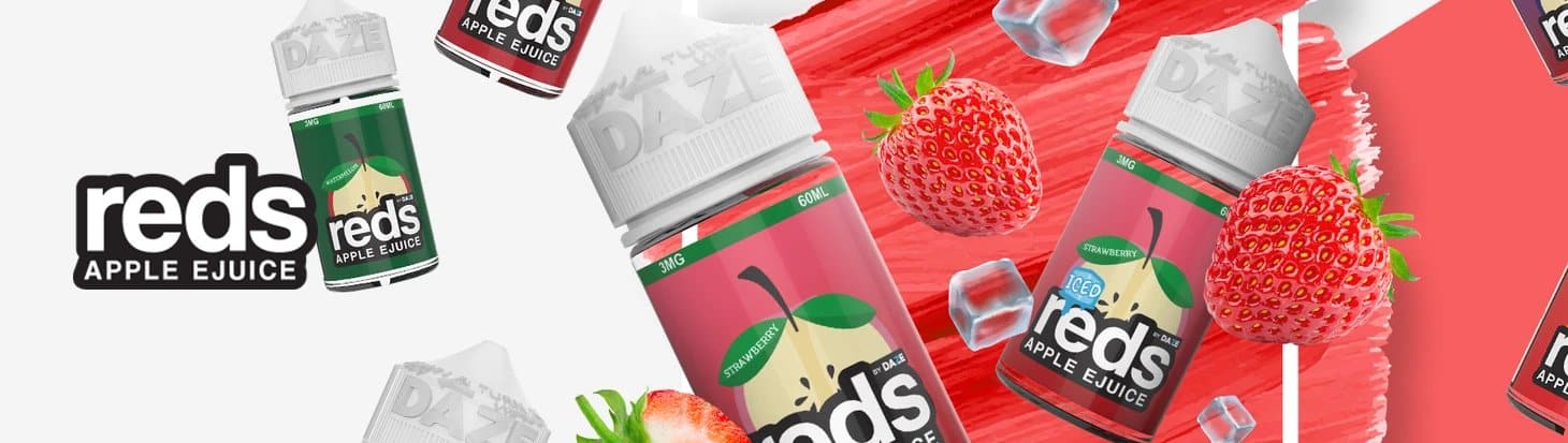 Reds By 7 Daze Salts 30mL | Smoke Smart |