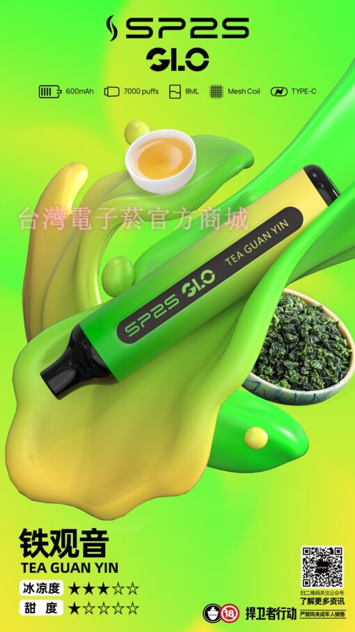 爆款上新-sp2s-GLO-7000口-15種口味-3%尼古丁含量：圖片 8
